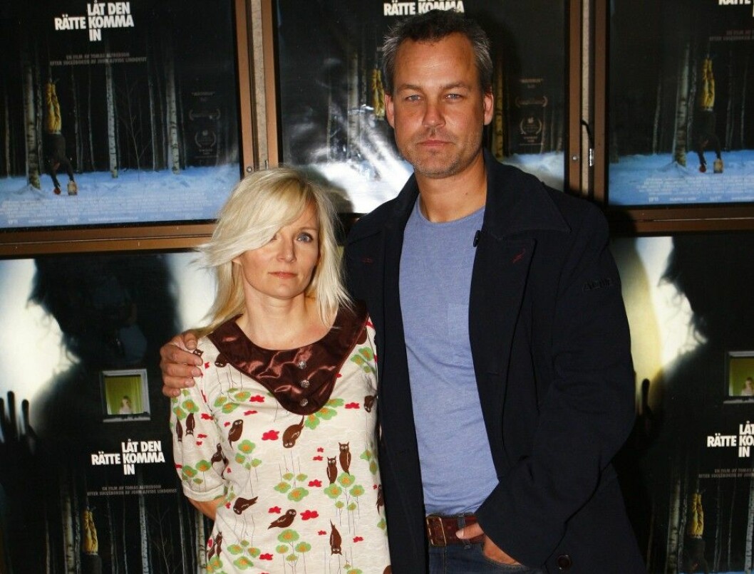 Henrik Schyffert med exfrun Bea. Foto: IBL Henrik Schyffert med exfrun Bea. Foto: IBL