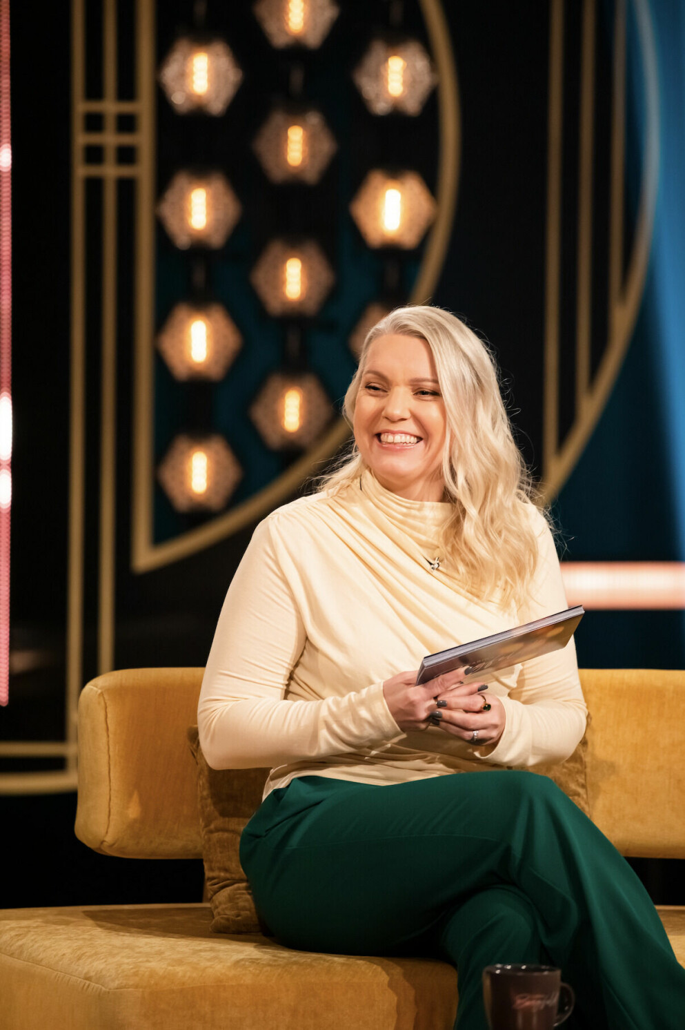 Carina Bergfeldt. Carina Bergfeldt med sitt egna program