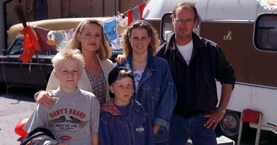 ”Familjen Andersson” i Sunes Sommar 1993.