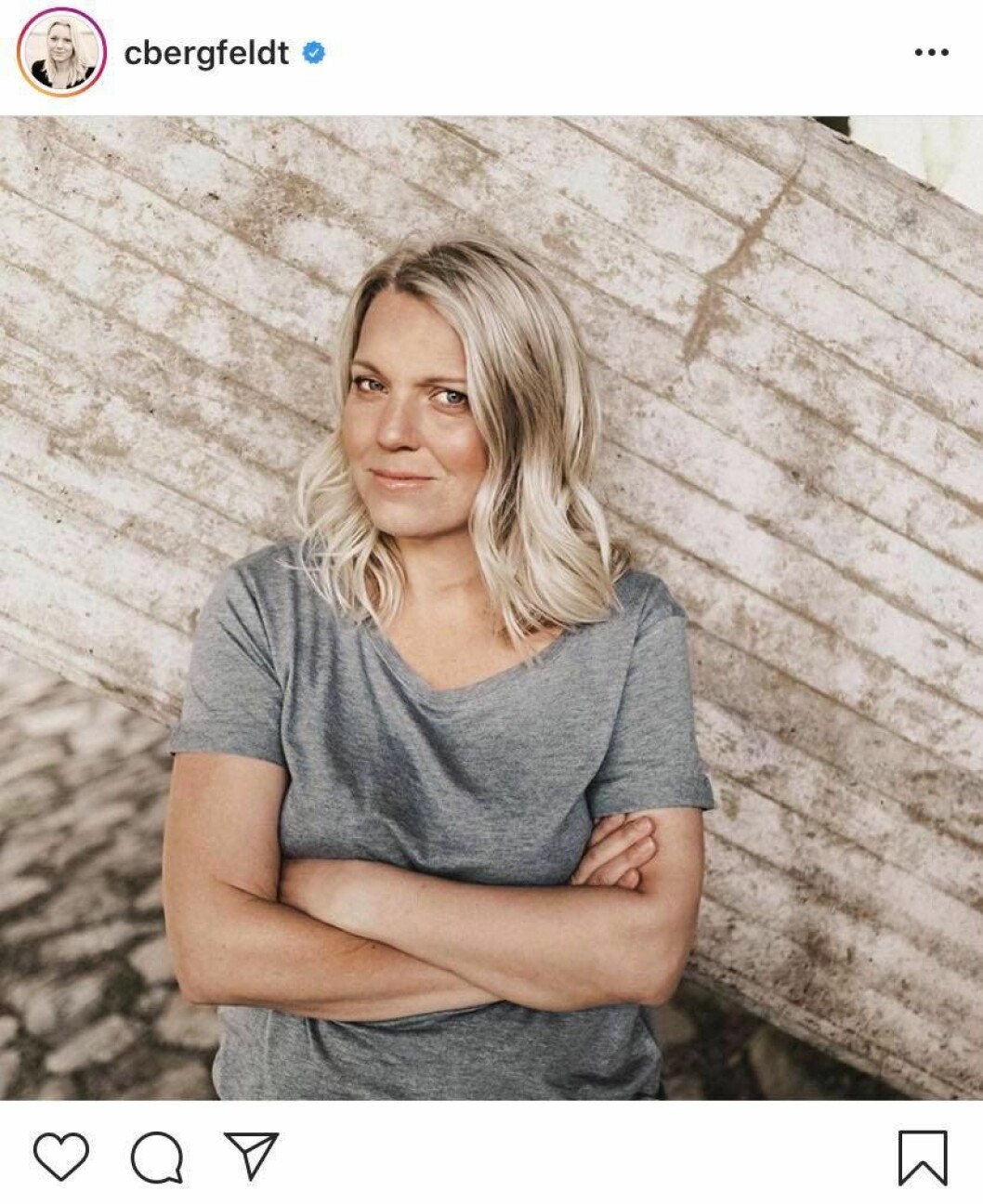 FOTO: Instagram Carina Bergfeldt ersätter Skavlan