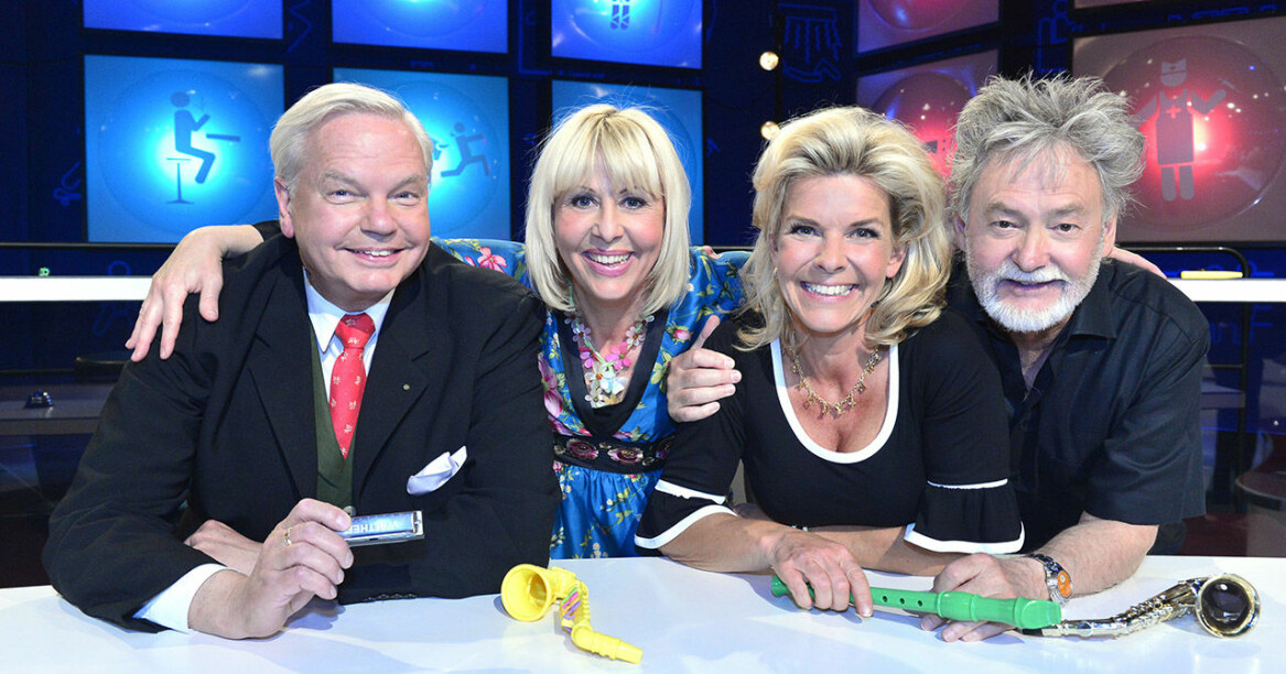 Anna Skipper med Carl-Jan Granqvist, Pia Johansson och Bengt Frithiofsson i Gäster med gester 2012. Carl-Jan Granqvist, Pia Johansson, Anna Skipper och Bengt Frithiofsson i Gäster med gester 2012.