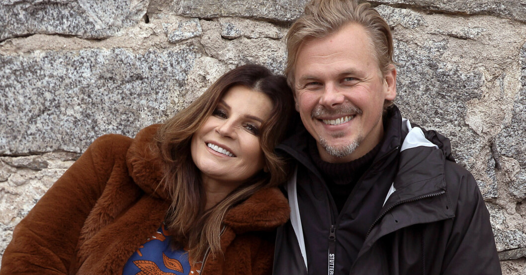 Carola med exet Jimmy.