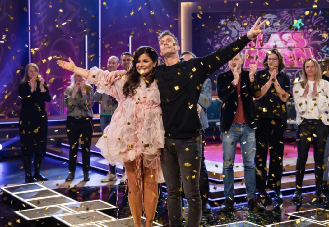 FOTO: Pernilla Thelaus/TV4 Carola Häggkvist och Ola Forssmed