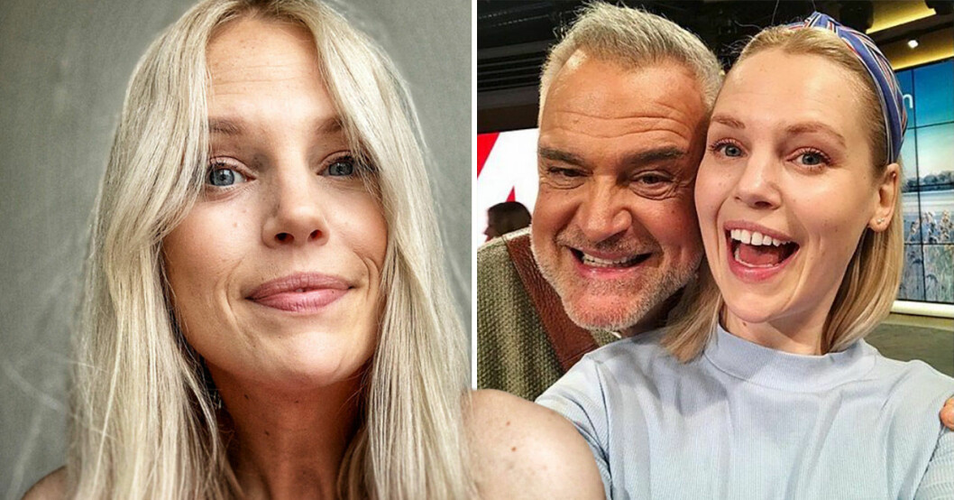 Carolin Björnerhag och Ernst Kirschsteiger.