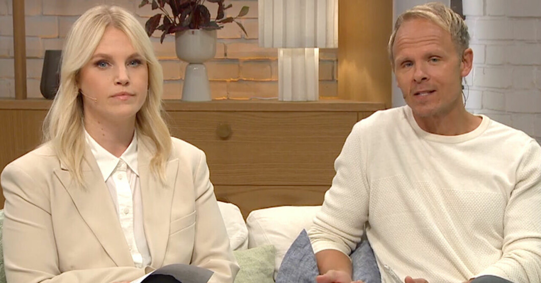 Carolin Björnerhag och Johan Macéus