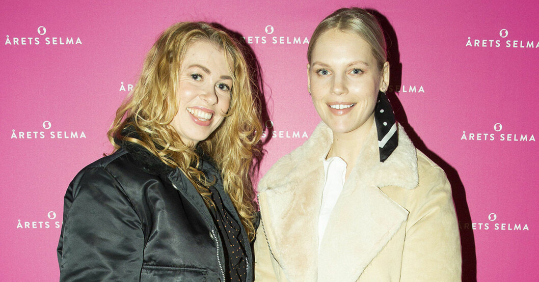 Carolin Björnerhag med väninnan Pernilla Ericson. Carolin Björnerhag med väninnan Pernilla Ericson.