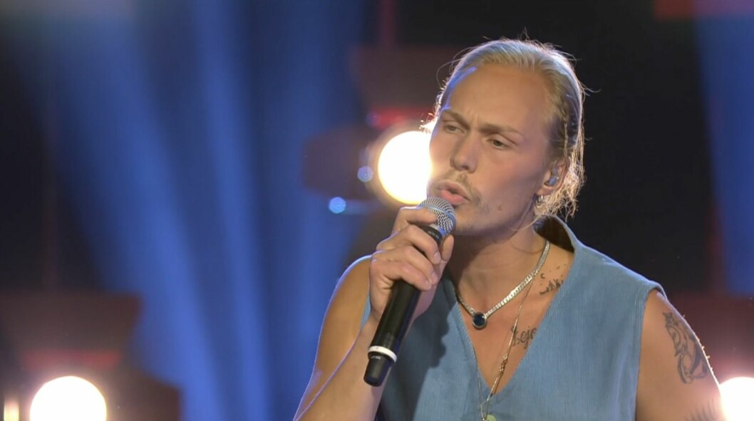 FOTO: TV4 Caspar Camitz sjunger Brother av Matt Corby i Idols kvalvecka 2020