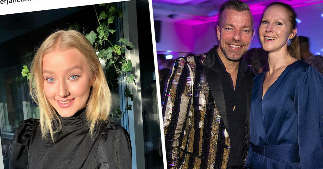 Här träffas Casper Janebrinks dotter Alice och nya flickvännen Therese