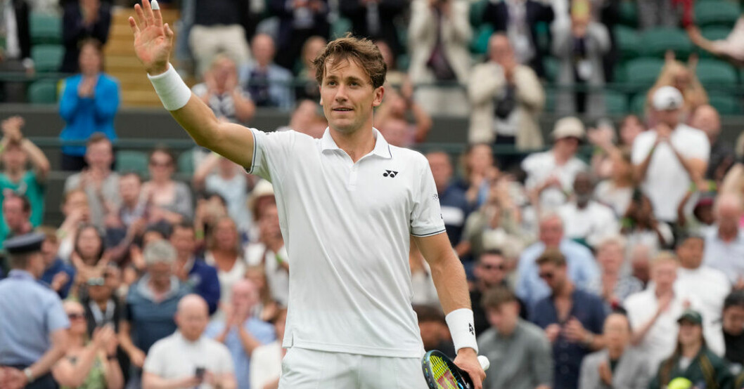 Casper Ruud har spelat färdigt. Skrällen: Ruud utslagen i Wimbledon