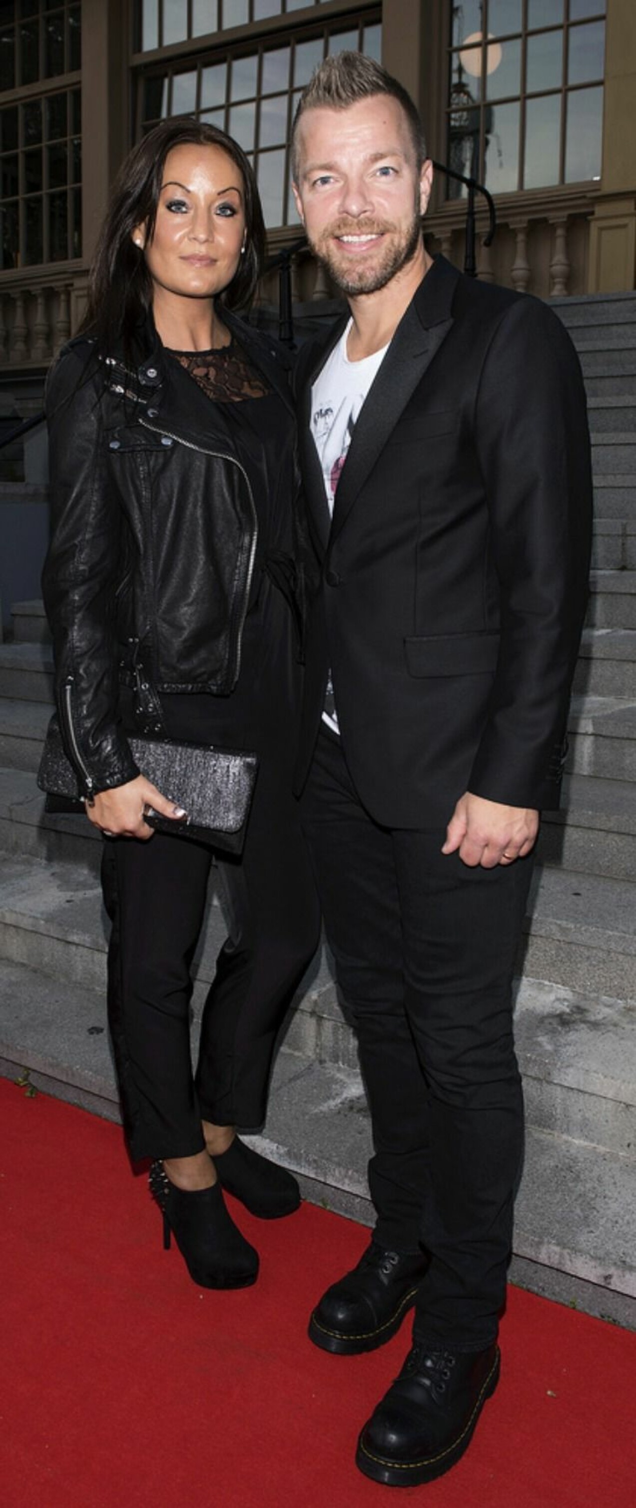 Helena och Casper Janebrink. Helena Janebrink och Casper.