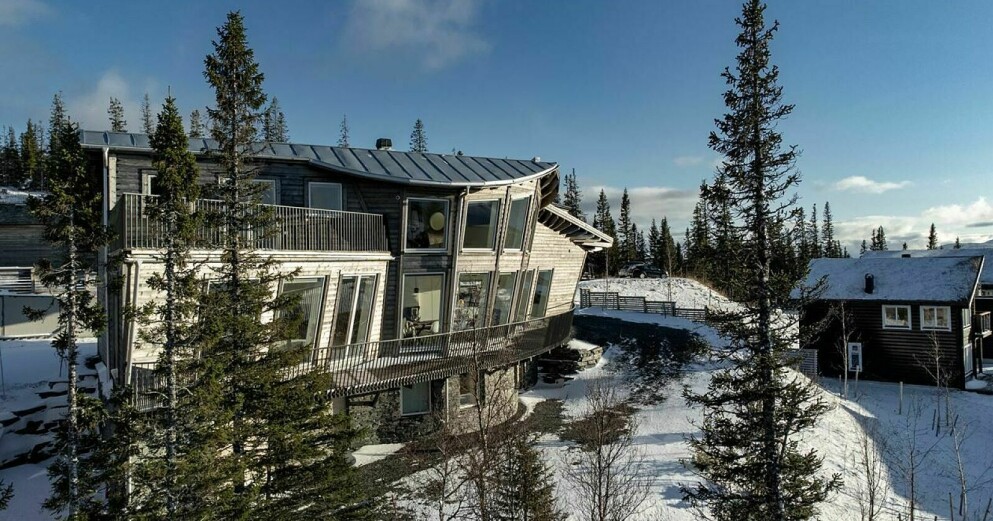 Zlatan och Helenas hus som nu har sålts. Zlatan hus i Åre