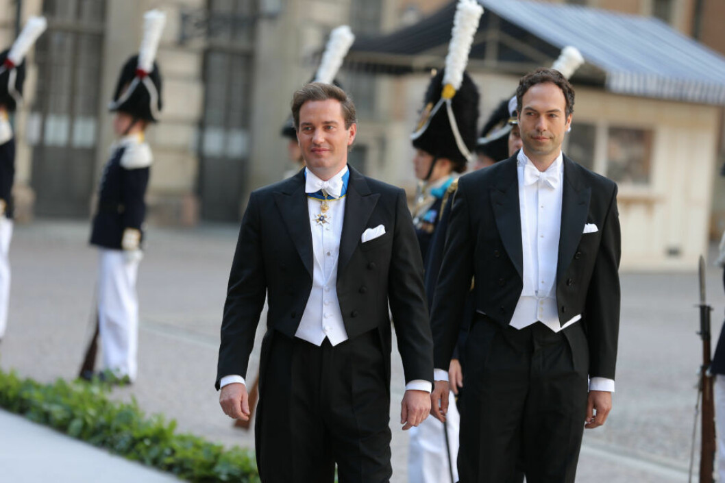 Chris O’Neill med vännen Cedric Notz.