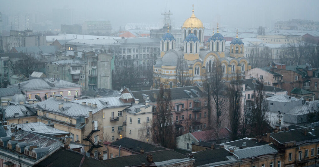 Centrala Kiev – där den största bokmässan hålls, trots kriget. Arkivbild. Bokmässa hålls i Kiev – trots krig