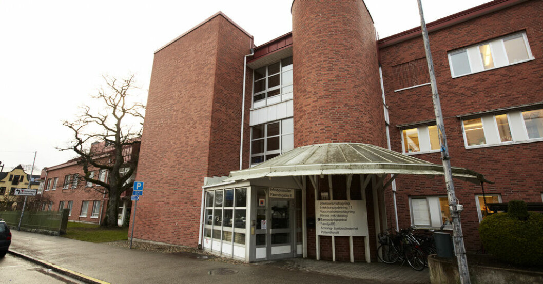 Centrallasarettet i Växjö. Arkivbild. Polis utreder dödsfall på Växjö lasarett