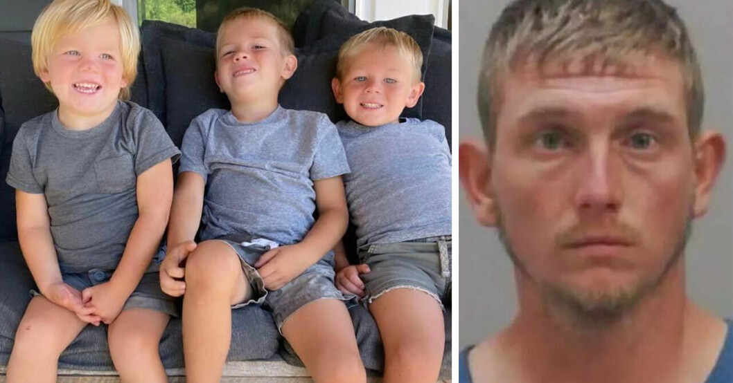 32-åriga pappans fasansfulla brott – tog livet av sina tre söner.
