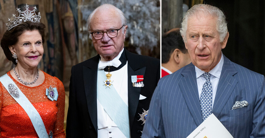DROTTNING SILVIA, KUNG CHARLES, KUNG CARL GUSTAF