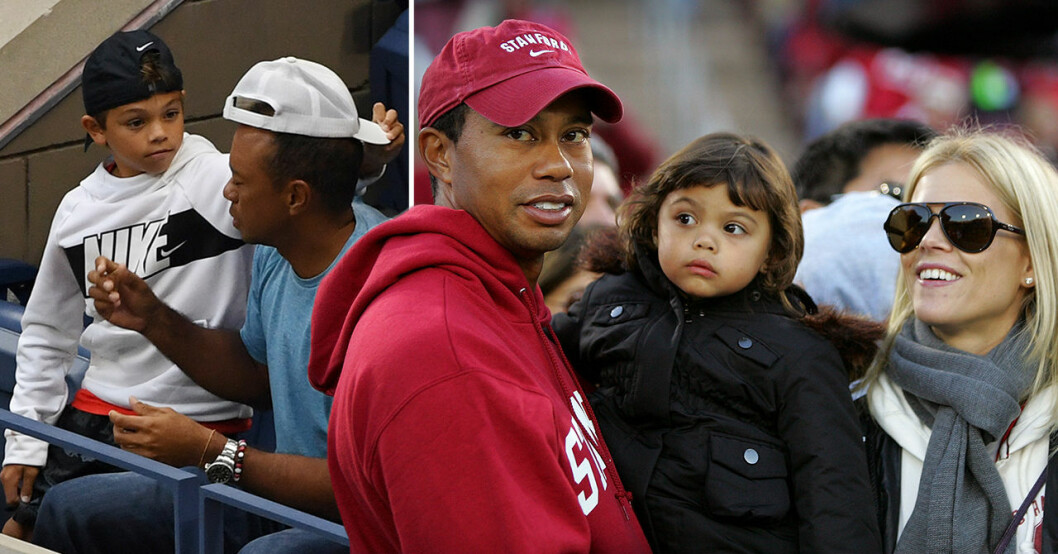 Tiger Woods och Elins son