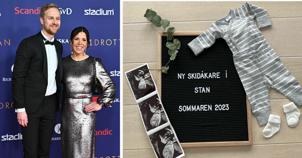 Charlotte Kalla och Fredrik Karström.