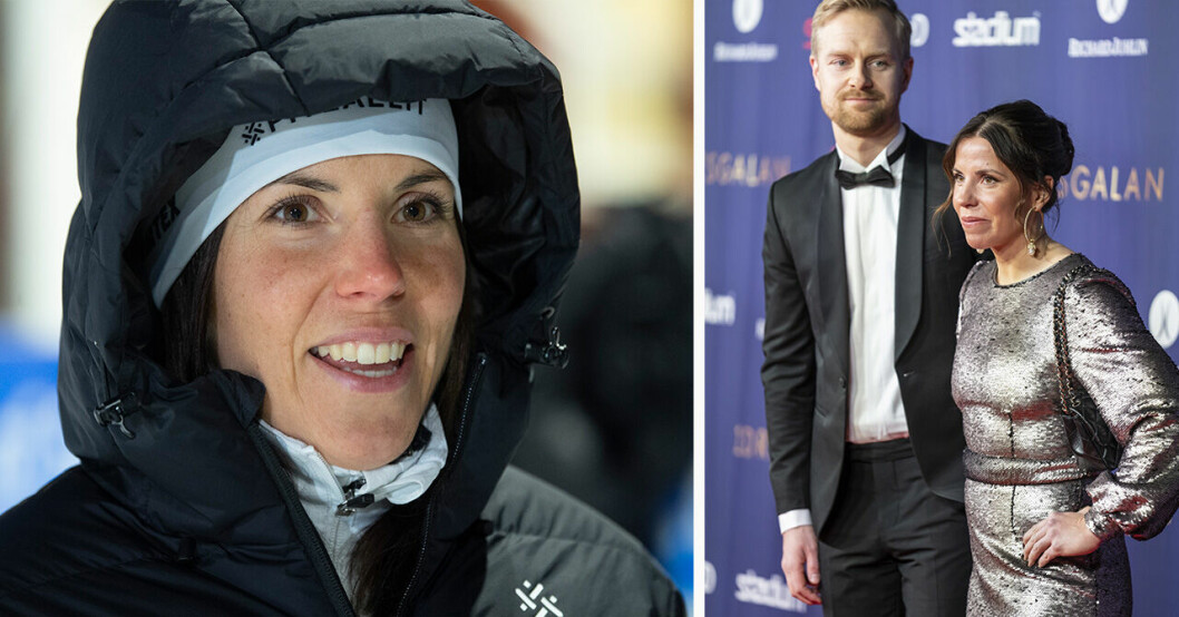 Charlotte Kalla och Fredrik Karström.