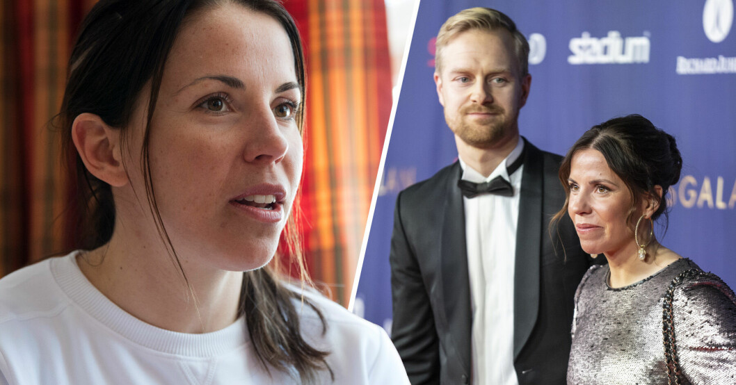Charlotte Kalla har inte varit hemma med sambon Fredrik Karström på över två månader.