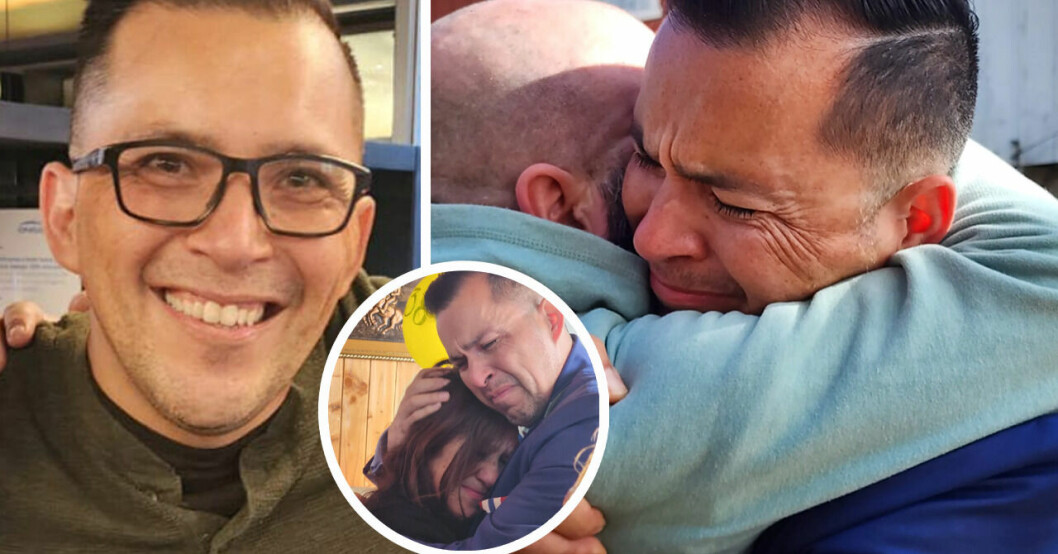 Jimmy stals som barn – tårfyllda återföreningen 42 år senare.