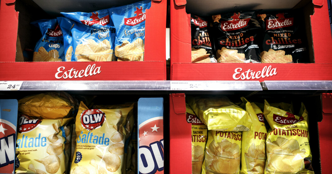 Priset på chips fortsätter att öka.