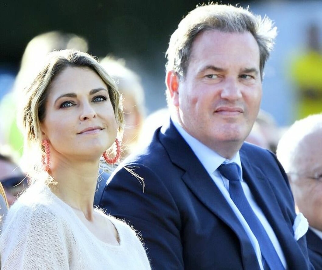 FOTO: Karin Törnblom/TT Prinsessan Madeleine och maken Chris O'Neill