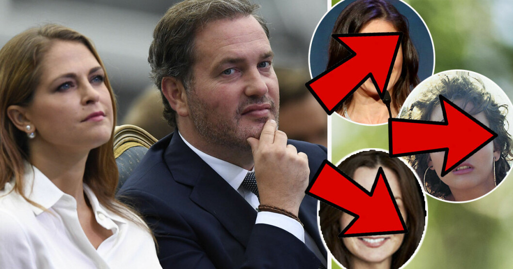 Chris O'Neill har haft flera flickvänner innan han träffade prinsessan Madeleine.
