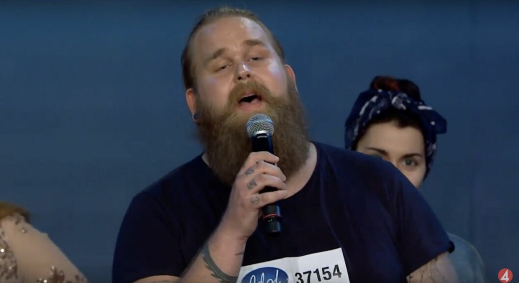 Chris Kläfford tog juryn med storm när han sjöng Imagine under kvalveckorna i Idol. Chris Kläfford sjunger Imagine i Idol