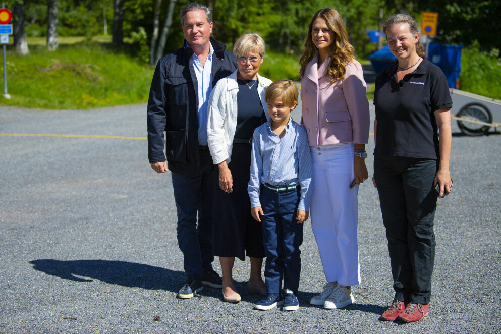 Prins Nicolas, Christopher O'Neill, prinsessan Madeleine. Prins Nicolas