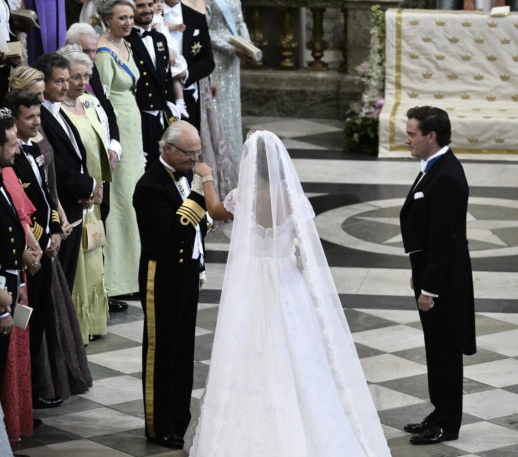 FOTO: Anders Wiklund / TT Chris O'Neill och prinsessan Madeleines bröllop år 2013