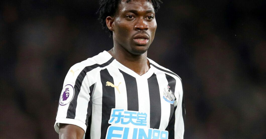 Fotbollsspelaren Christian Atsu har hittats död under rasmassor i Turkiet, säger hans manager. Arkivbild. Christian Atsu hittad död i rasmassorna