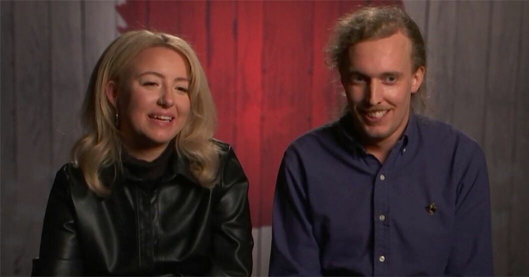 Christian och Mikaela i Första dejten. Christan Lundgren dejtade Mikaela i SVT:s Första dejten.