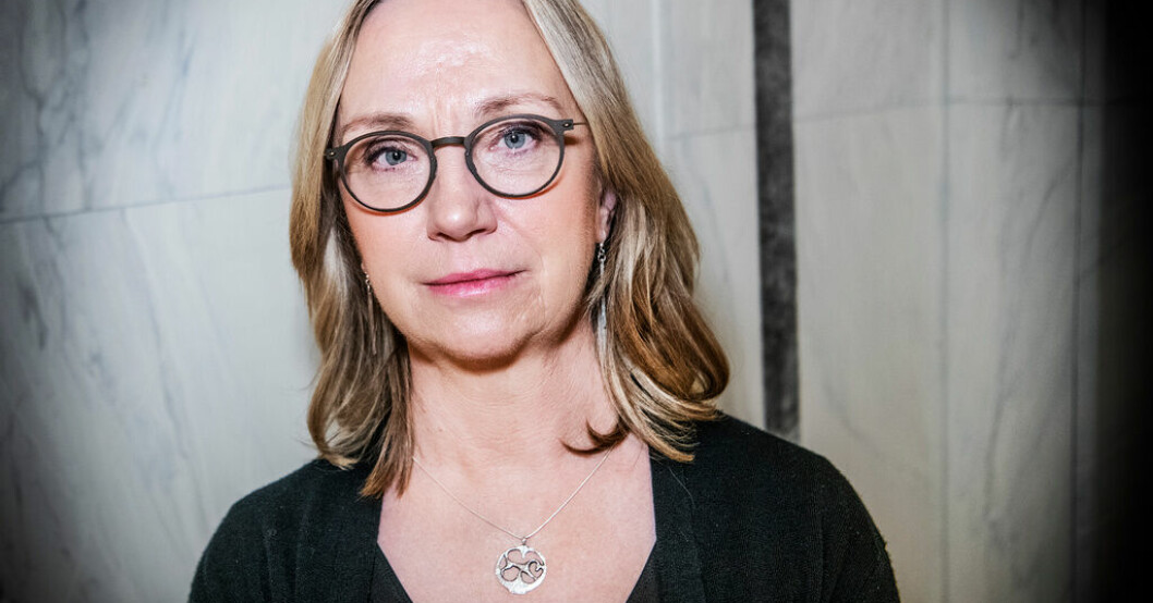 Christina Nyman, chefsekonom på Handelsbanken, tror att inflationen kommer att sjunka långsamt. Arkivbild. Experter om inflationen: Det värsta är över