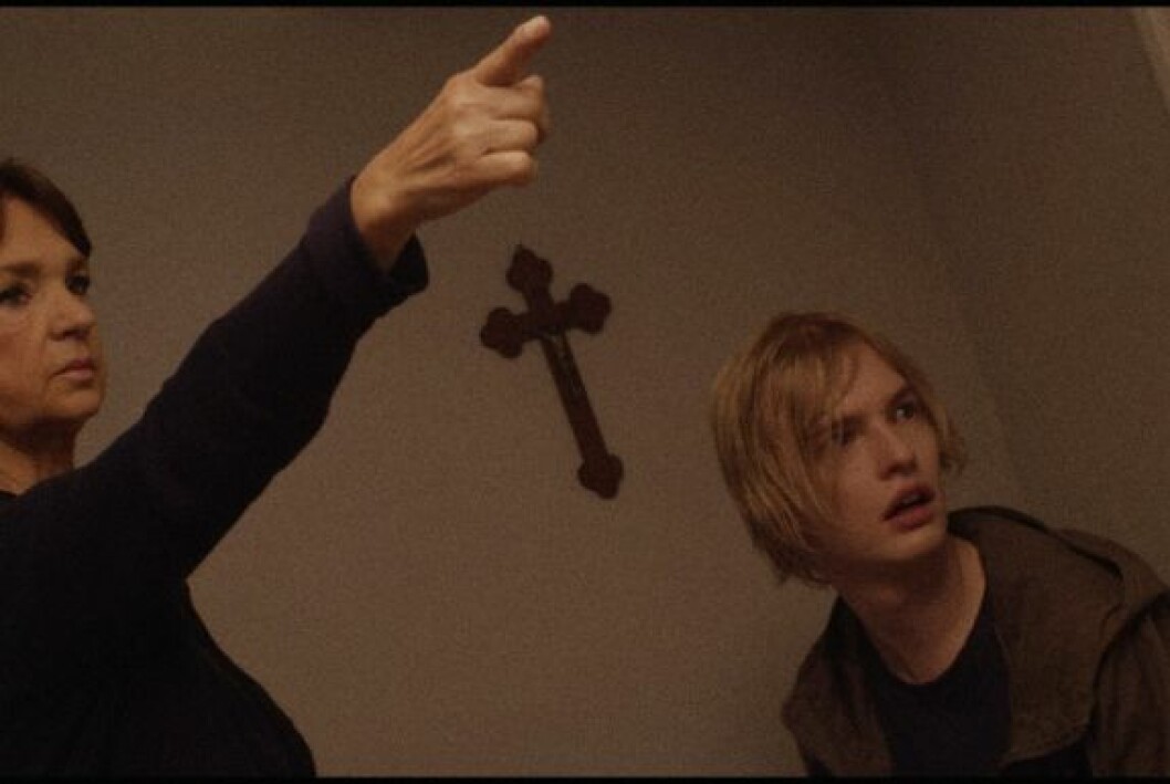 Johan debuterade i skräckfilmen Svart cirkel förra året.