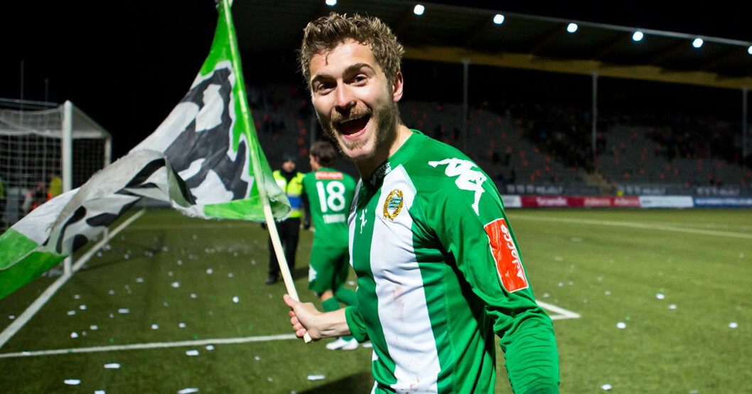 Förre Hammarby-spelaren Christophe Lallet är pappa till Hanna Alströms dotter. Christophe Lallet.