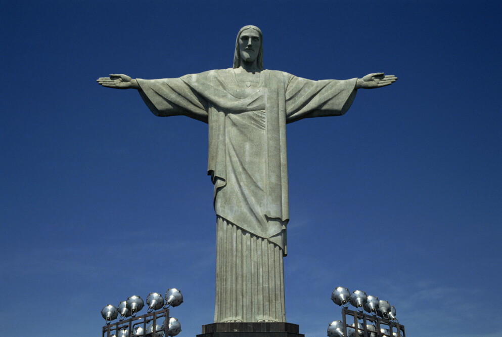 Christ The Redeemer, i Rio de Janeiro. 38 meter hög.