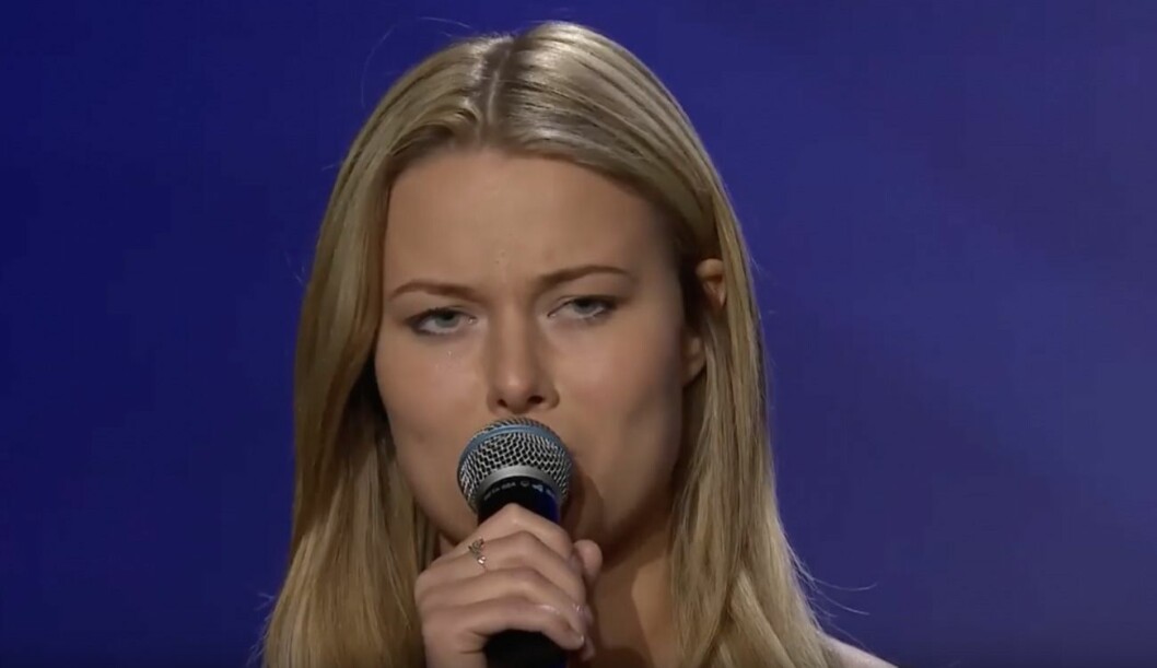 FOTO: TV4 Cissi Wallin Nilsson i Idol 2019