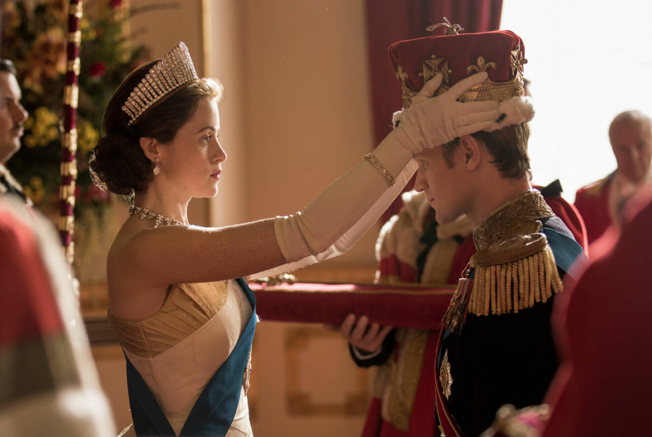 Claire Foy porträtterade drottning Elizabeth som ung i tv-serien The Crowns två första säsonger.