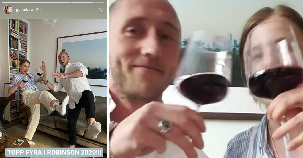 Clara Henry och Christoffer Willén har fortsatt att umgås även efter Robinson 2020. <strong>Foto: Instagram.</strong> Clara Henry och Christoffer Willén har fortsatt att umgås även efter Robinson 2020.