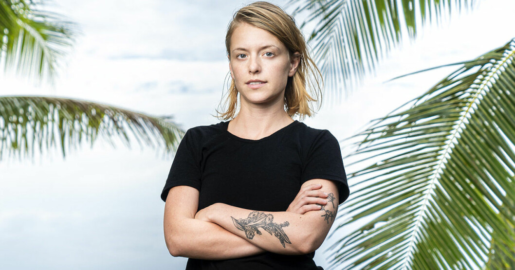 Clara. <strong>Foto: TV4.</strong> Clara Henry i Robinson 2020.