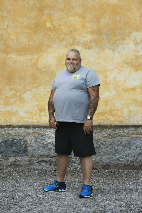 Före Claus Nielsen före tävlingen
