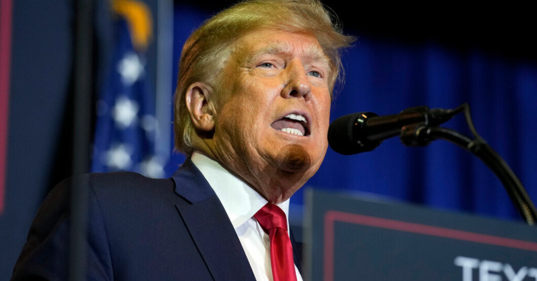 CNN:s beslut att sända en så kallad "town hall-intervju" med Donald Trump på bästa sändningstid under onsdagskvällen får hård kritik i flera amerikanska medier. Arkivbild. Kritik mot CNN efter Trump-intervju