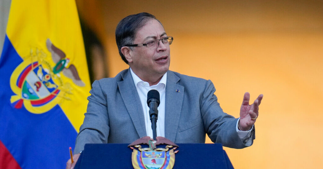 Colombias president Gustavo Petro. Arkivbild. Colombia: Ensamstående kvinnofångar kan friges