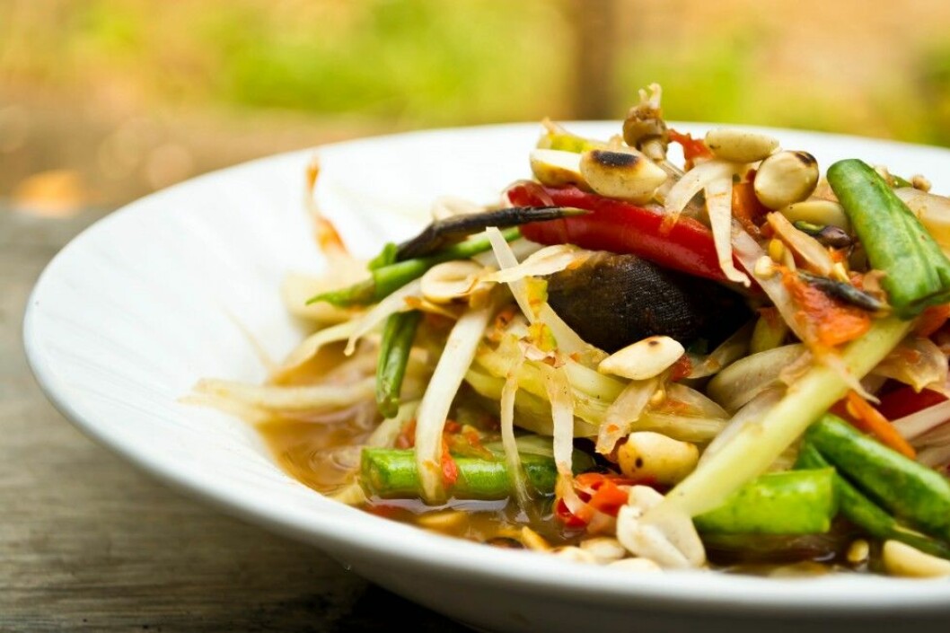 Foto: Colourbox Green papaya salad, Thai food