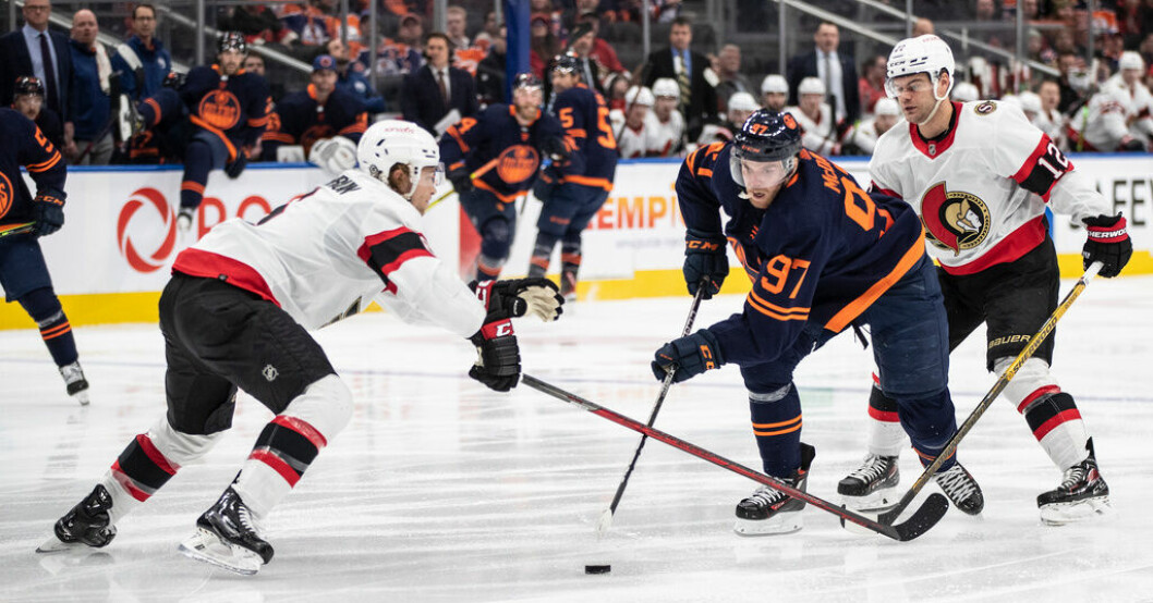 Connor McDavid är svårstoppad. Connor McDavid meste poänggörare på 27 år