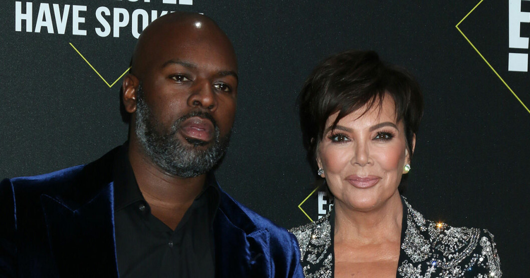 Corey Gamble och Kris Jenner. Corey Gamble och Kris Jenner.