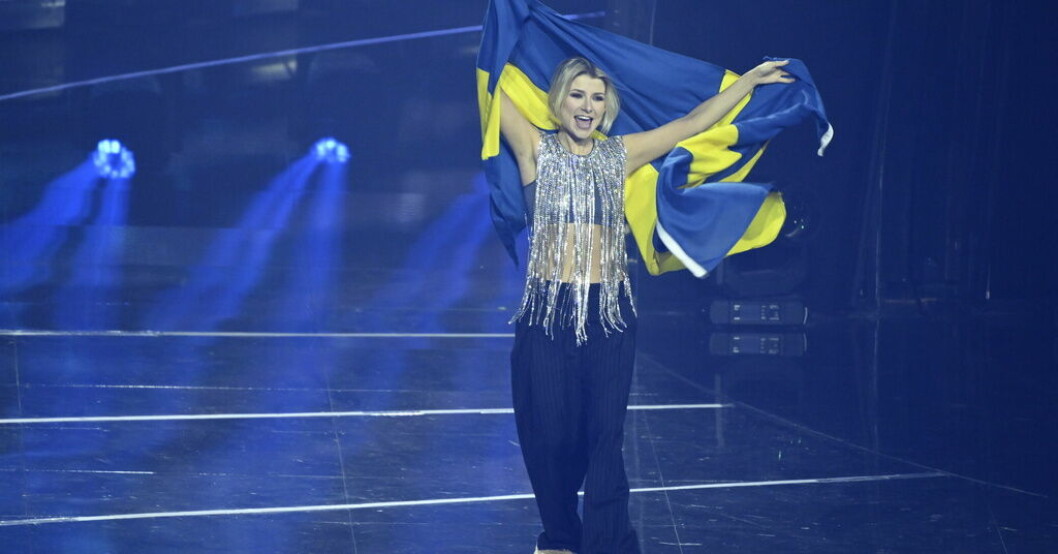 Cornelia Jakobs kom på fjärde plats i Eurovision Song Contest 2022. Arkivbild. Eurovision-potential viktig i Melodifestivalen