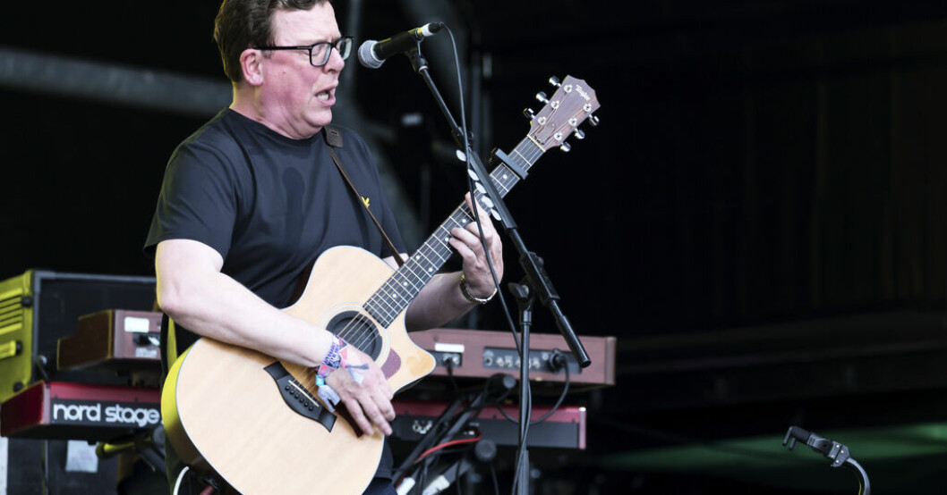 Craig Reid är inte längre med på det brittiska kulturdepartementets särskilda spellista inför kröningen. Arkivbild. Skotsk rockduo raderad från kröningsspellista