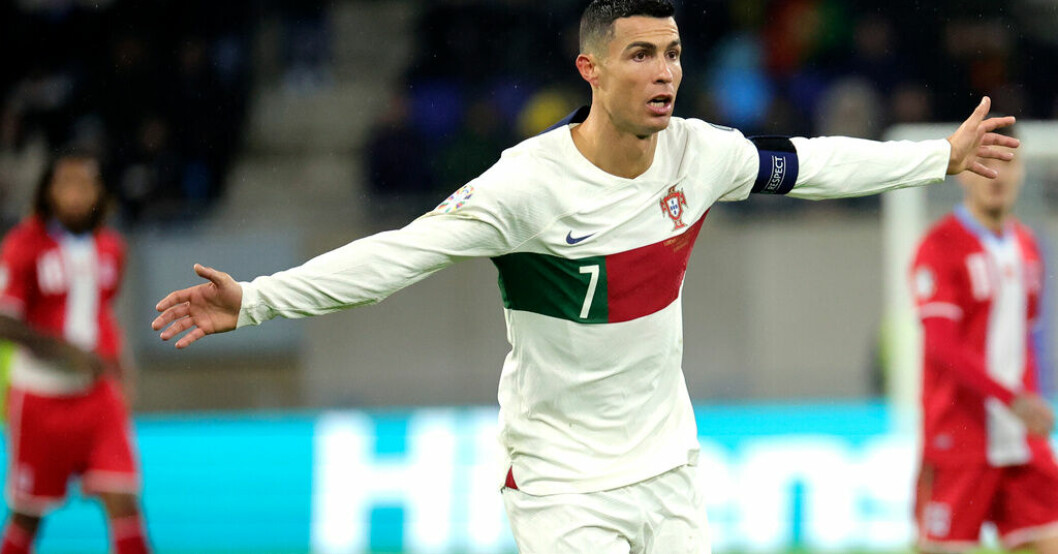 Cristiano Ronaldo är världens bästa betalde idrottaren enligt Forbes. Arkivbild. Efter Saudiflytten: Ronaldo världens bäst betalda